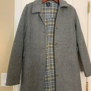 Abercrombie and Fitch gray pea jacket
